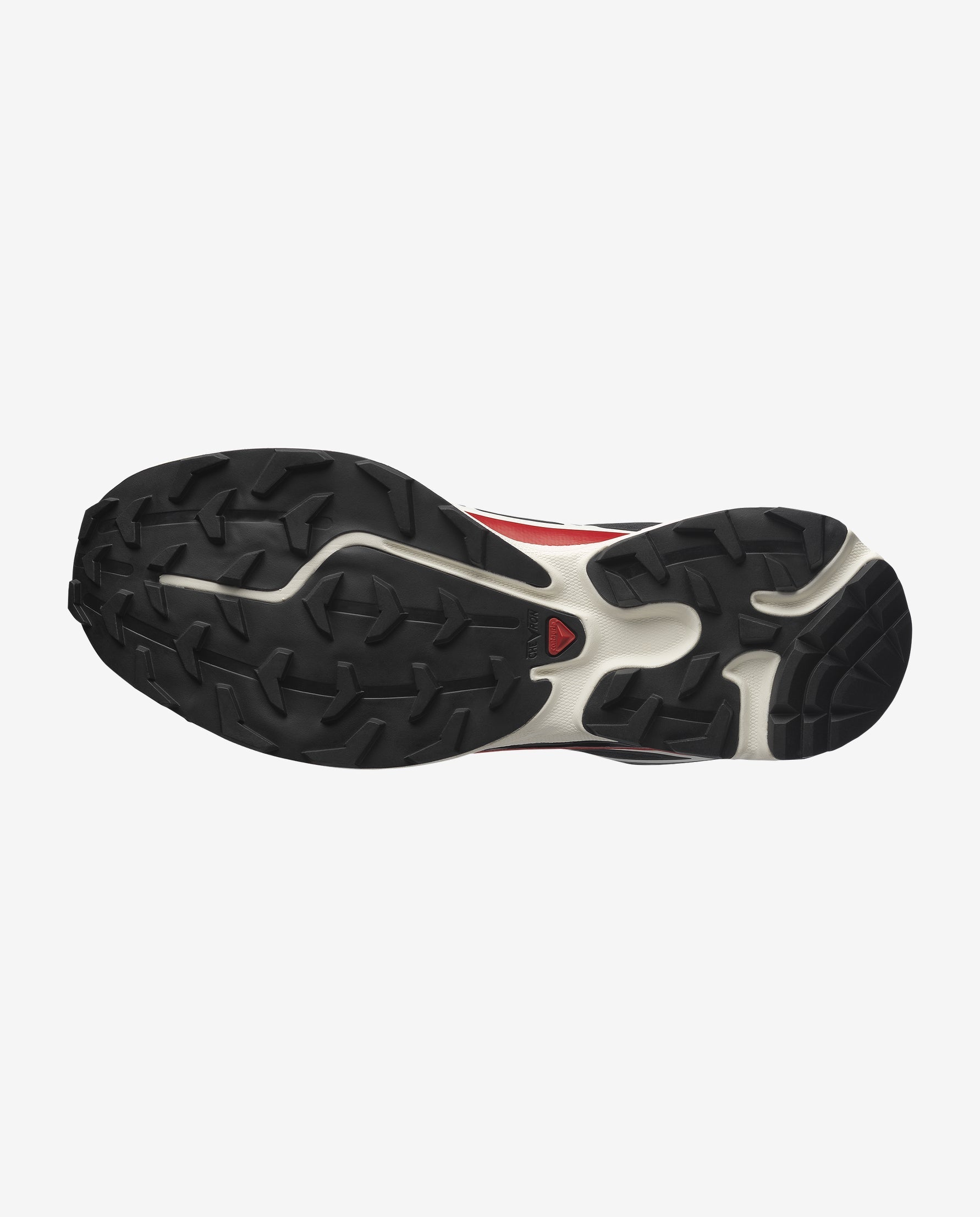 Salomon XT-6 Gore-Tex Black / Flame Scarlet / Vanilla Ice
