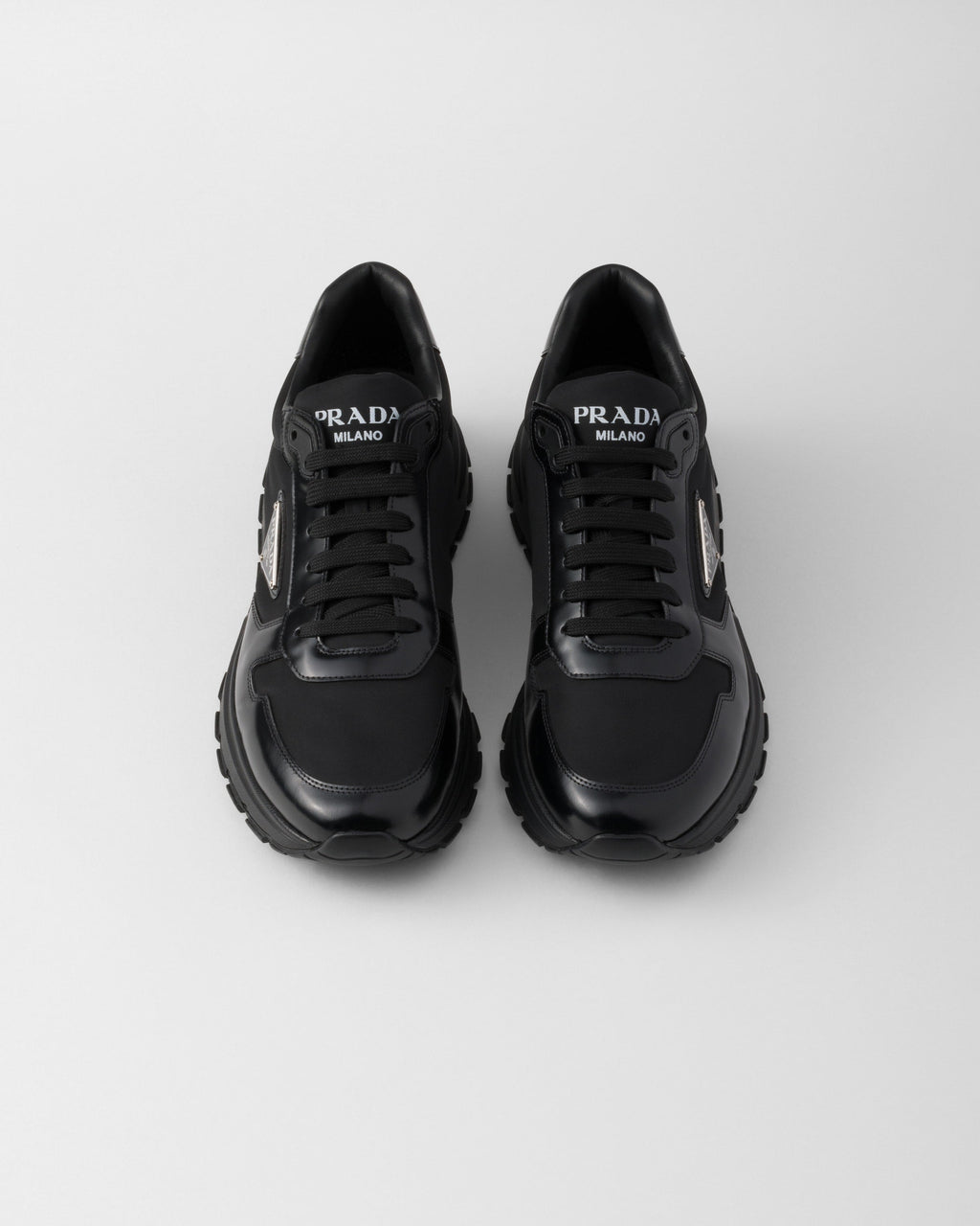 Prada Cuir Brossé Noir