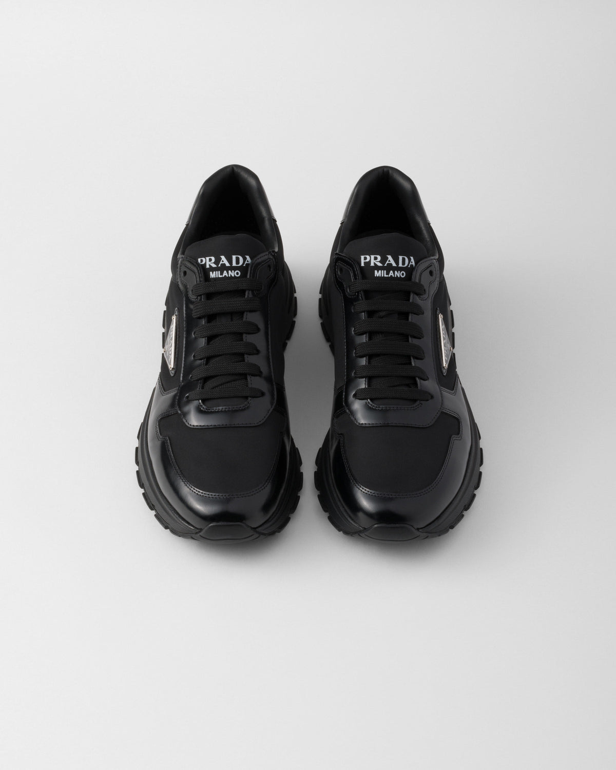 Prada Cuir Brossé Noir