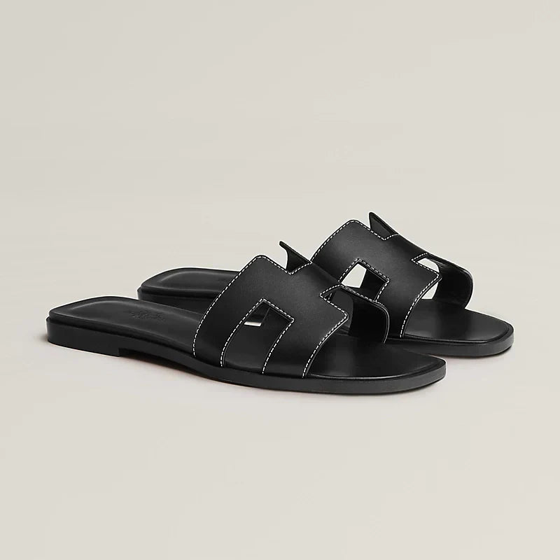 Hermes - Claquettes Noir