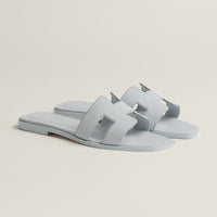 Hermes - Claquettes Bleu glacier