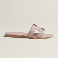 Hermes - Claquettes Rose porcelaine